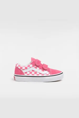 Vans Kleine Kinder Old Skool Checkerboard Schuhe mit Klettverschluss (4-8 Jahre), , Größe: 31.5