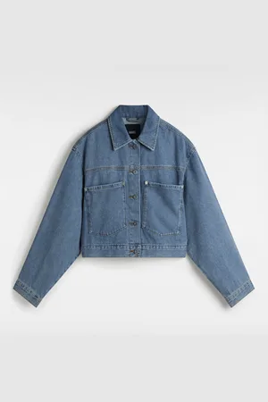 Vans Raynes Denim Crop Jacke, Frau, , Größe: L