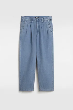 Vans Authentic Chino Loose Tapered Pleated Denim Hose, Mann, , Größe: 36