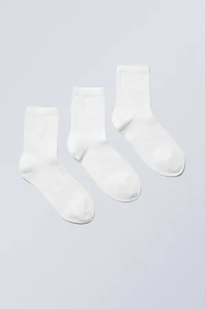 Weekday Kurze Socken BELLA 3er-Pack