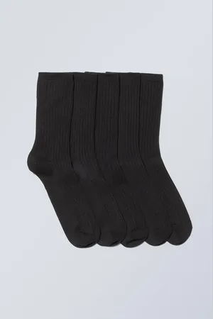 Weekday 5er-Pack Rippensocken