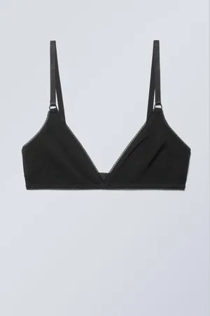 Weekday Triangel-BH aus Netzstoff