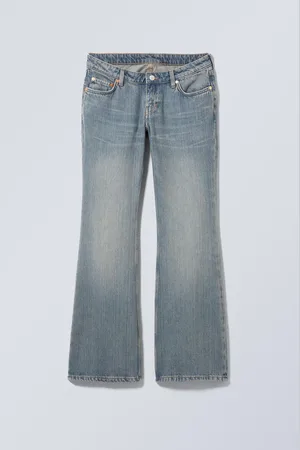 Weekday Nova Low Waist Slim Bootcut Leg Jeans