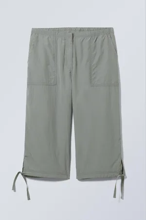 Weekday Leichte Caprihose aus Nylon