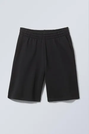 Weekday Locker geschnittene Frottee-Sweatshorts