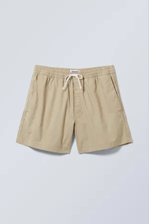 Weekday Oxford-Shorts mit normaler Passform