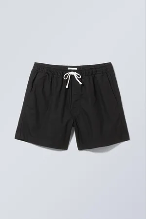 Weekday Oxford-Shorts mit normaler Passform