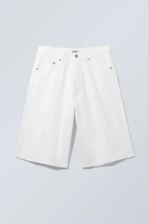 Weekday Weite Twill-Shorts "Astro"
