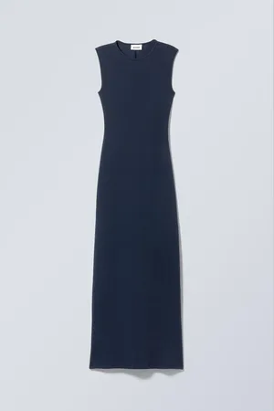 Weekday Ärmelloses Maxikleid mit Schlitz