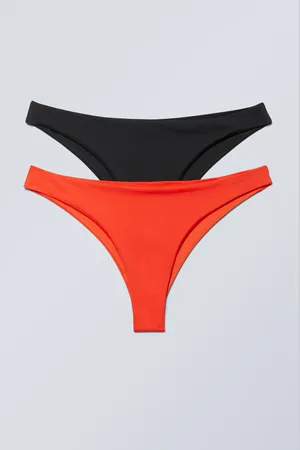 Weekday 2er-Pack Brazilian-Bikinihöschen
