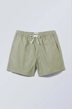 Weekday Oxford-Shorts mit normaler Passform