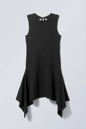 Weekday Minikleid mit offenem Rücken