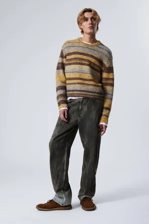 Weekday Gestreifter Pullover mit normaler Passform