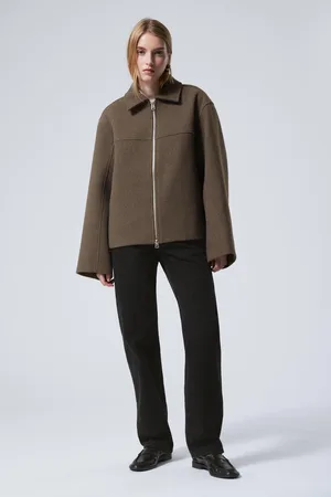 Weekday Kurze Jacke aus Wollmischung