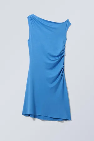Weekday Drapiertes Minikleid
