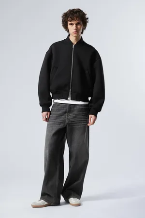 Weekday Locker sitzende Bomberjacke aus Scuba-Stoff