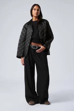 Weekday Gesteppte Oversize-Innenjacke