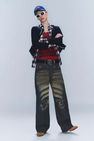 Cheap Monday Looser - Weite Jeans mit normaler Taille