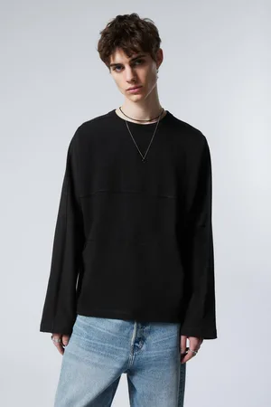 Weekday Longsleeve mit Inside-Out-Optik
