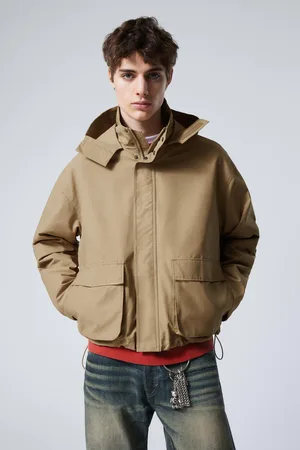 Weekday Locker geschnittene Kapuzenjacke