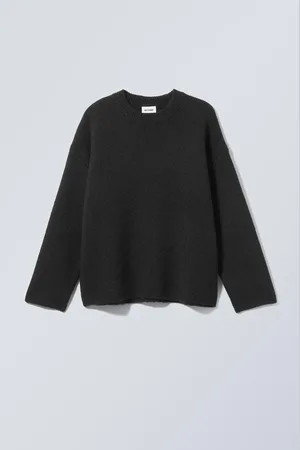 Weekday Oversized-Strickpullover aus Wollmischung Teo