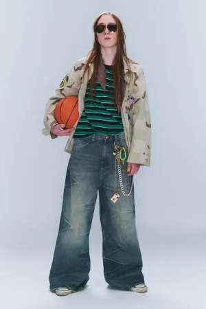 Cheap Monday Rad Super - Weite Jeans mit normaler Taille