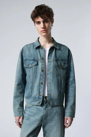 Weekday Denim-Truckerjacke im Regular Fit