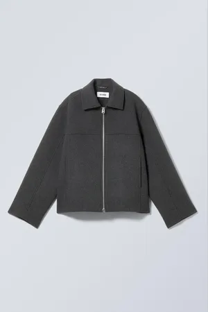 Weekday Kurze Jacke aus Wollmischung