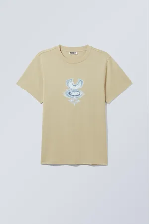Weekday Kastiges T-Shirt mit Grafikprint