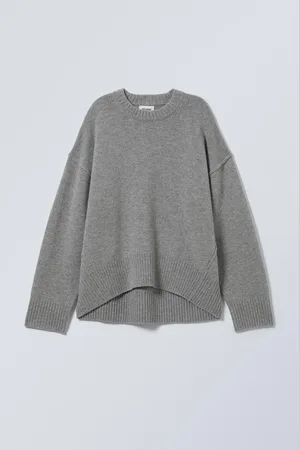 Weekday Locker gestrickter Wollpullover