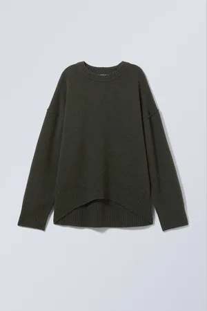Weekday Locker gestrickter Wollpullover