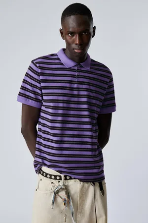 Weekday Kurzärmliges Poloshirt aus Baumwoll-Piqué