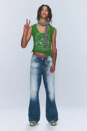 Cheap Monday Boo Bootleg - Bootcut-Jeans mit niedriger Taille
