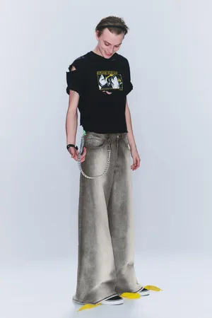 Cheap Monday Rad Super - Weite Jeans mit normaler Taille