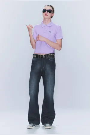 Cheap Monday Boo Bootleg - Bootcut-Jeans mit niedriger Taille