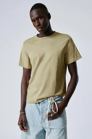 Weekday Kurzes, schweres Boxy-T-Shirt