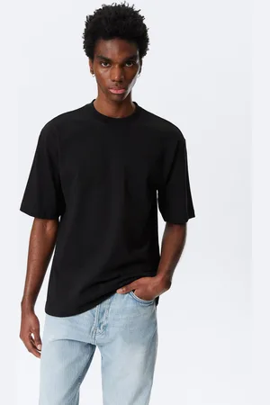 Weekday Locker geschnittenes T-Shirt aus Baumwolle