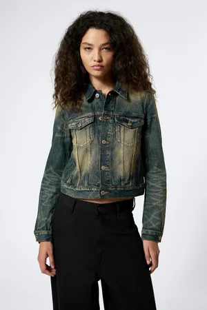 Weekday Denim-Truckerjacke im Regular Fit