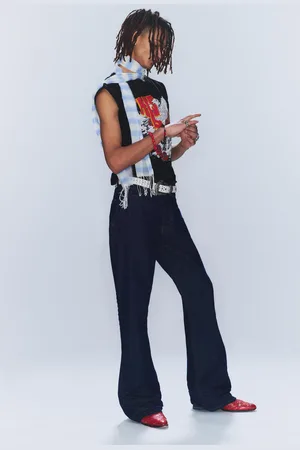 Cheap Monday Boo Bootleg - Bootcut-Jeans mit niedriger Taille