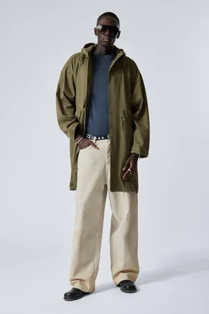 Weekday Oversized-Parka aus Baumwoll-Twill