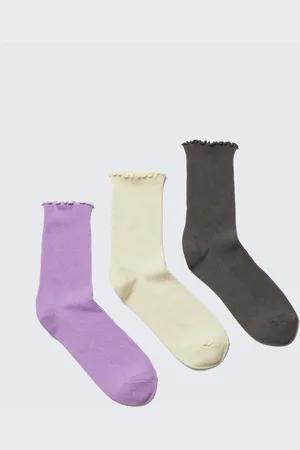 Weekday 3er-Pack Rüschensocken