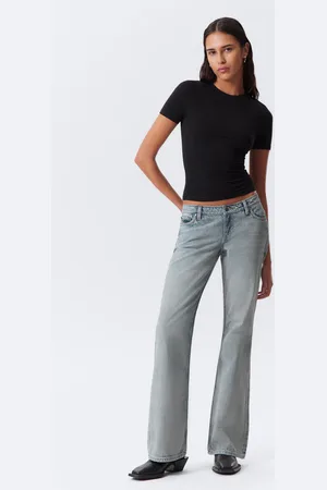 Weekday Nova Low Waist Slim Bootcut Leg Jeans
