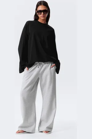 Weekday Lange, schwere Sweatpants in lockerer Passform