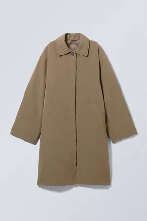 Weekday Gefütterter Car Coat in Oversized-Passform