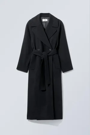 Weekday Kia - Oversized-Mantel aus Wollmischung