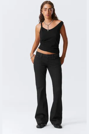 Weekday Nova Low Waist Slim Bootcut Leg Jeans