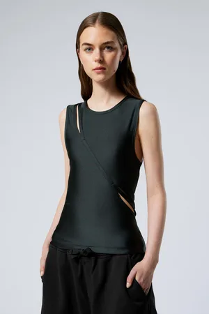 Weekday Glattes, eng anliegendes Tanktop