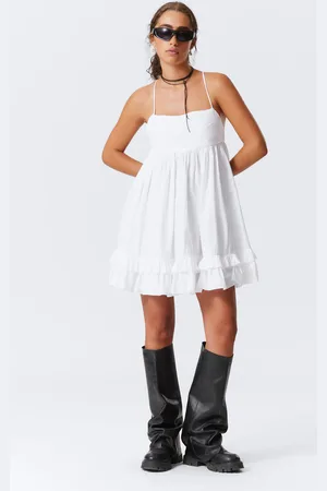 Weekday Mini-Trägerkleid aus Popeline
