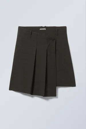 Weekday Plissierter Midirock