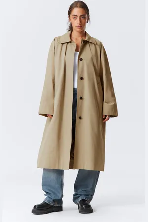 Weekday Einreihiger Oversize-Mantel